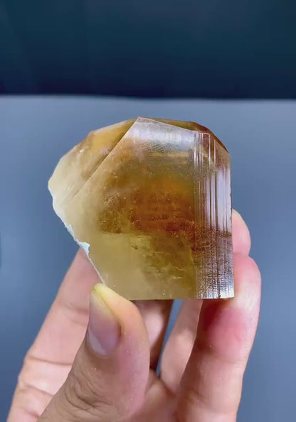 Gemmy Golden Topaz Crystal from Pakistan - 79 Gram