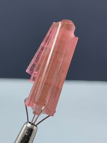 Pink Tourmaline Crystals Bunch from Afghanistan - 24.00 Carats